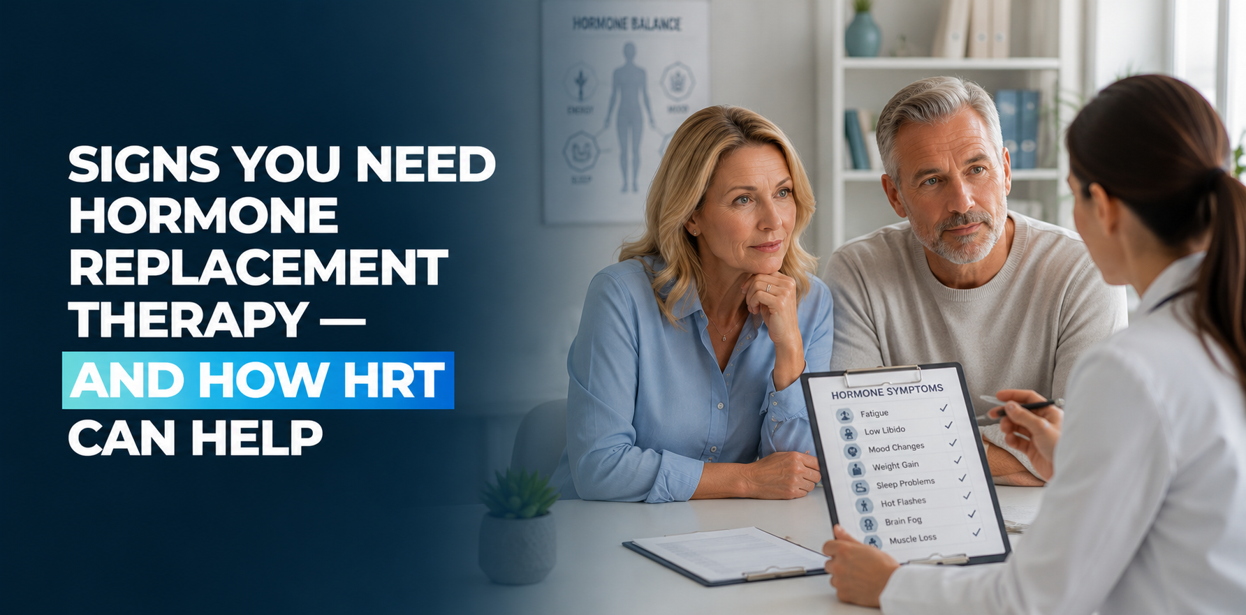 Signs You Need Hormone Replacement Therapy HRT Near Me